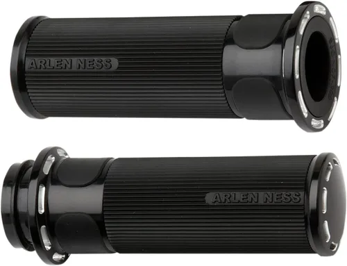 Miniatura 4 de Arlen Ness Fusion Series Slot Track Cable Style Grips para Harley Davidson 1984