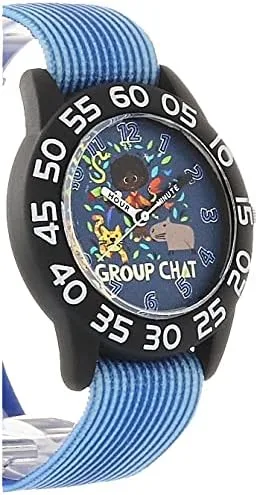 Miniatura 3 de Disney Encanto Time Teacher - Reloj analógico de cuarzo para niños, Azul Patchwork, Reloj de cuarzo