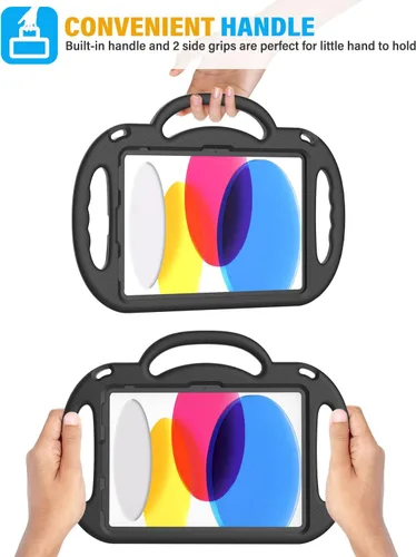 Miniatura 6 de Funda Suplik para niños para el nuevo iPad de 11ª generación (A16) de 11 pulgadas 2025 y 10ª generación de 10.9" 2022 y Air 11" 2025/2024 y Air