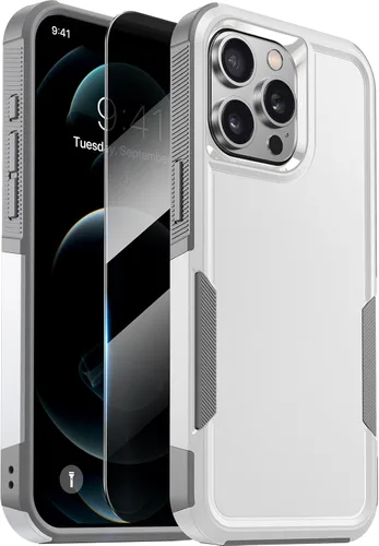 Miniatura 56 de Diaclara Funda diseñada para iPhone 12 Pro Max, [con protector de pantalla de privacidad] [antiespía] [protección contra caídas de grado militar]