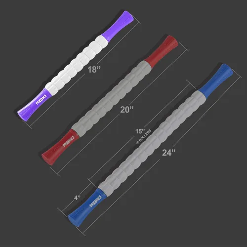 Miniatura 4 de Rodillo Muscular para Atletas - Destructor de Fascia de Tejido Profundo y Masajeador de Rodillo para Alivio del Dolor Miofascial - Herramienta