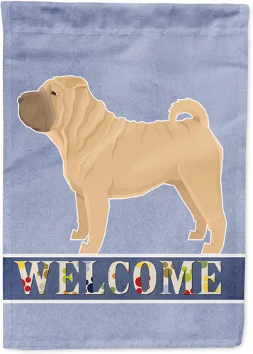 Miniatura 98 de Caroline's Treasures CK3704GF Bandera de jardín de bienvenida de Akita Shepherd Black and Tan - Bandera decorativa para patio exterior, patio