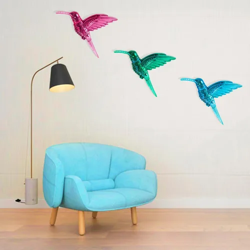 Miniatura 6 de Molde de silicona 3D para colibrí, molde de resina animal, estatua de pájaro, molde epoxi, molde de fundición para manualidades, para regalo, hogar