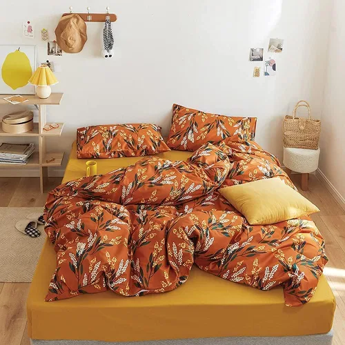 Miniatura 19 de Wellboo Juegos de Edredones Morados Tamaño King Ropa de Cama Morado Polvoriento Edredones de Algodón Modernos Lila Suaves Colchas para Mujeres Niñas