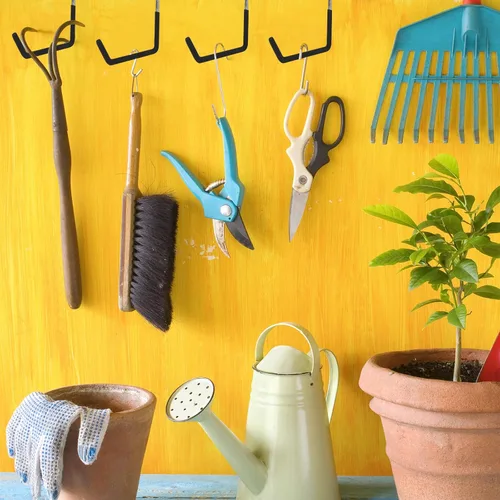 Miniatura 6 de BOBOKA Paquete de 6 ganchos resistentes para colgar ganchos grandes con revestimiento de vinilo en forma de S para colgar escaleras, perchas