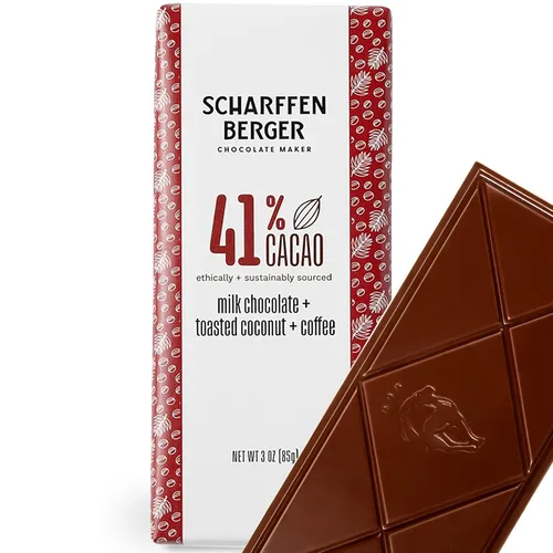 Miniatura 17 de Barra de Chocolate Scharffen Berger - Chocolate Negro - 62 Por Ciento Cacao - Semi-Amargo - Fino Artesanal - Barras de 3 onzas - Paquete de 12