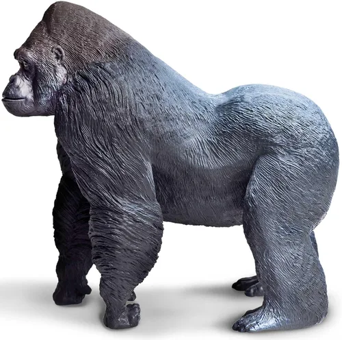 Miniatura 7 de Safari Ltd. Silverback - Figura realista de gorila de 6.25 pulgadas, juguete educativo para niños, niñas y niños a partir de 1 año