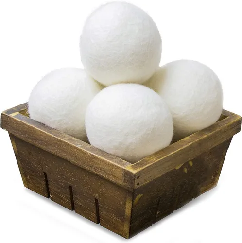 Miniatura 7 de Bolas de secado de lana SnugPad, tamaño XL, paquete de 6 unidades, suavizante de tela natural 100% orgánico de Nueva Zelanda premium, libre
