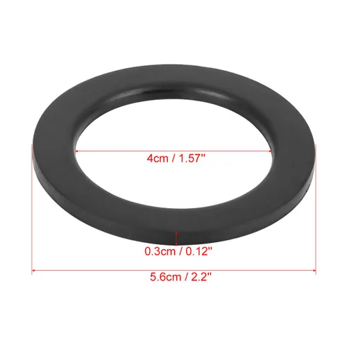Miniatura 2 de F FIERCE CYCLE Tapa de tanque de combustible de goma para motor de motocicleta, sello de anillo O, juntas de protector universal circular