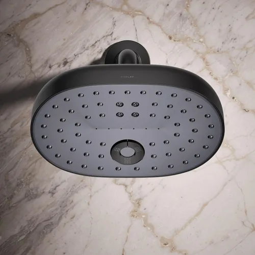 Miniatura 5 de Kohler 26290-G-BL Statement® Cabezal de ducha de tres funciones, 1.75 gpm, negro mate