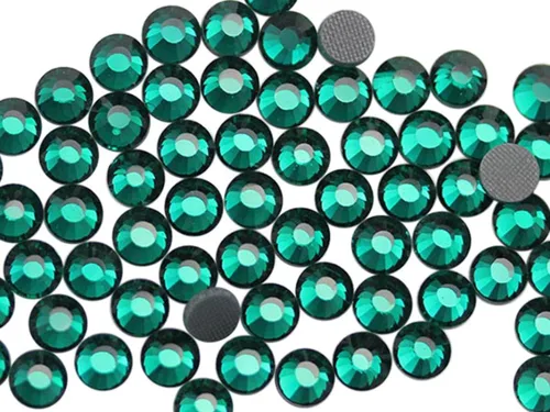 Miniatura 22 de Allstarco SS6 0.071 in Azul Aguamarina Y202 - Diamantes de imitación termoadhesivos de cristal DMC termoadhesivos para arte de uñas, set de calor