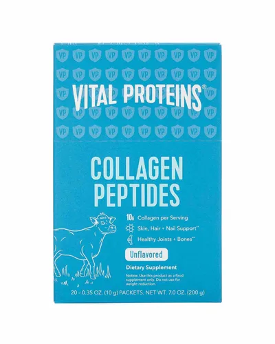 Vital Proteins Caja de péptidos de colágeno de 20 quilates, 0.35 onzas