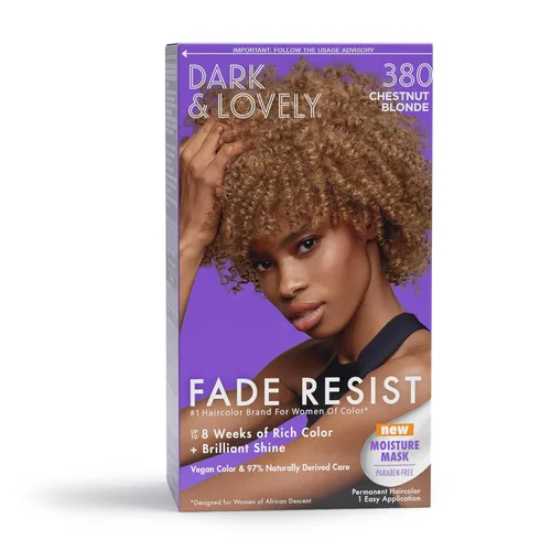Miniatura 18 de SoftSheen-Carson Dark and Lovely Fade Resist - Tinte permanente y acondicionador para el cabello, de color intenso, azul medianoche 382