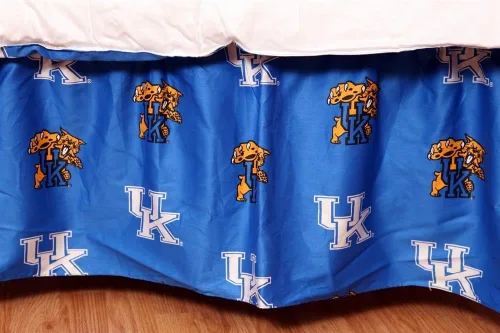 Miniatura 11 de College Covers Everything Comfy Nebraska Cornhuskers - Falda de cama con volantes, tamaño individual