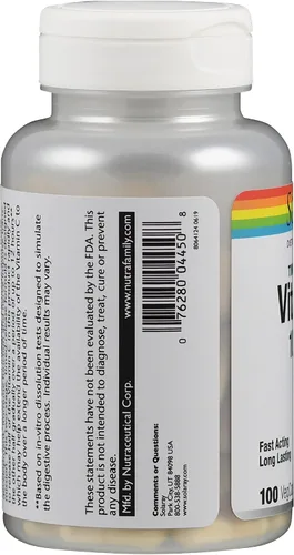 Miniatura 3 de Solaray Vitamina C dos, 076280044508, 1, 1