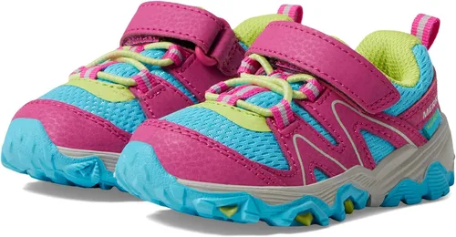Miniatura 4 de Merrell Tenis Trail Quest Jr unisex para niños, BayaLimaTurquesa