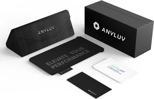 Miniatura 7 de ANYLUV Gafas de luz azul para hombre Gafas de bloqueo de luz azul: gafas ligeras de luz azul de fibra de carbono antifatiga regalo