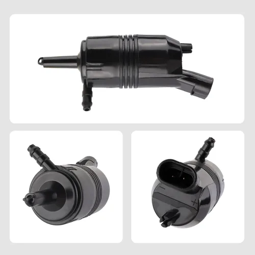 Miniatura 3 de Bomba de limpiaparabrisas de automóvil, OEM # 385-232316A, bomba de limpiaparabrisas compatible con Chevy Silverado, Impala, GMC Sierra, Cadillac