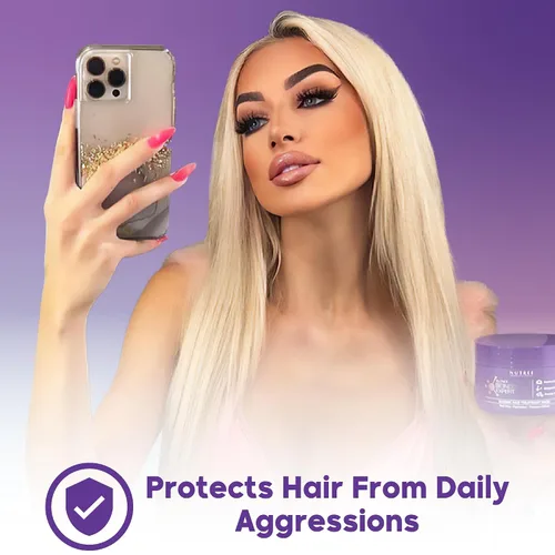 Miniatura 2 de MASCARILLA PARA EL CABELLO DAÑADO BLONDE BONDOX TRATAMIENTO DE 2.82 oz Máscara Activada Térmica para Cabello Frizzy Seco Sin formaldehído