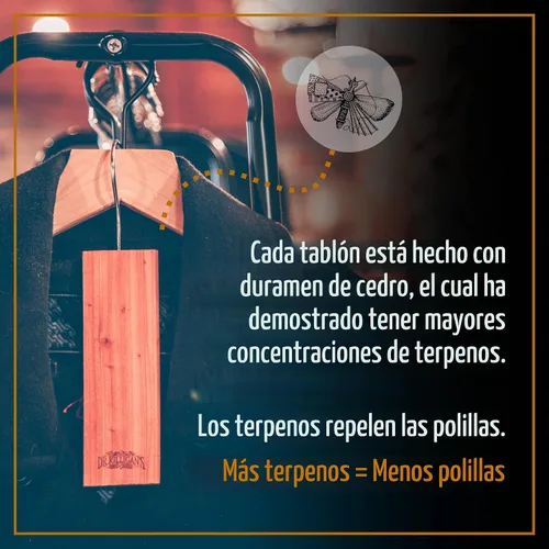 Miniatura 3 de Dr. Killigan's Tablones de madera de cedro, bloques de cedro para almacenamiento de ropa, gran alternativa a las bolas de polilla para armario