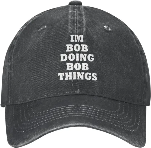 Miniatura 29 de Im Bob Doing Bob Things - Sombrero de camionero para hombre, sombrero de malla vintage para verano Azul Marino-06