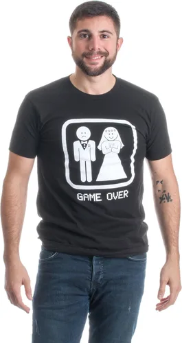 Miniatura 3 de Game Over - Camiseta divertida para despedida de soltero, boda, novio, humor, novio
