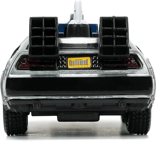 Miniatura 8 de Jada Toys Back to The Future Part III 1:32 Time Machine - Coche fundido a presión, juguetes para niños y adultos