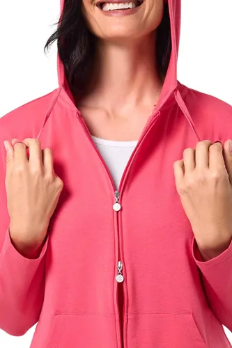 Miniatura 38 de Sudadera con capucha para la costa, de Coolibar, para mujer, UPF 50+, protege del sol