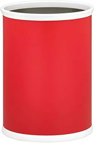 Miniatura 5 de Kraftware Fun Colors - Papelera ovalada, 14 pulgadas, color negro