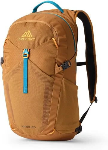 Miniatura 14 de Gregory Nano 16L Unisex Day Hiking/Commuter/Mochila de viaje activo, panel trasero transpirable, puerto de hidratación, tamaño grande, Moab Tan