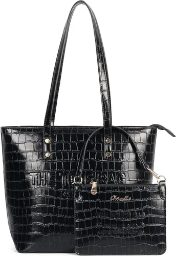Miniatura 27 de Chinllo Bolso de mano para mujer, bolso mediano con asa superior