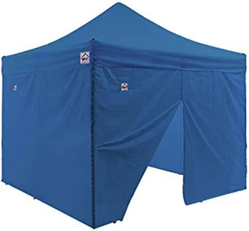 Miniatura 2 de Impact Canopy Paredes para carpa desplegable de 10 x 10 pies, 4 paredes laterales, azul rey