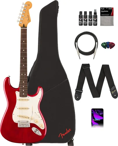 Miniatura 21 de Fender Player II Stratocaster Modificada - Paquete Electric Blue con bolsa de concierto, correa, cable, paquete de 3 púas y kit de limpieza