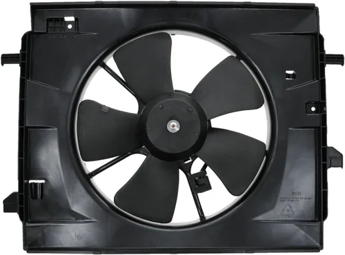 Miniatura 20 de TRQ Conjunto de ventilador de refrigeración dual del radiador compatible con Toyota Highlander 2008-2013 TO3115155