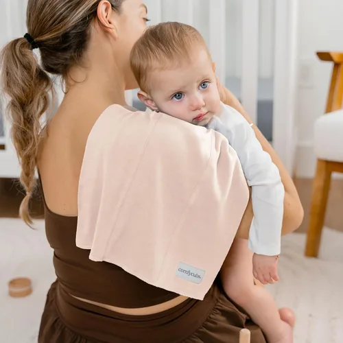 Miniatura 2 de Comfy Cubs - Juego de 10 paños para eructos de bebé - Grandes, 6 capas, 100% algodón ultraabsorbente para baba, saliva y desordenes de bebés recién