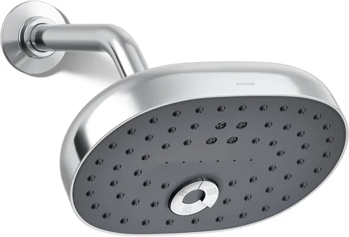 Kohler 26290-CP Statement® Cabezal de ducha de tres funciones, 2.5 gpm, cromo pulido