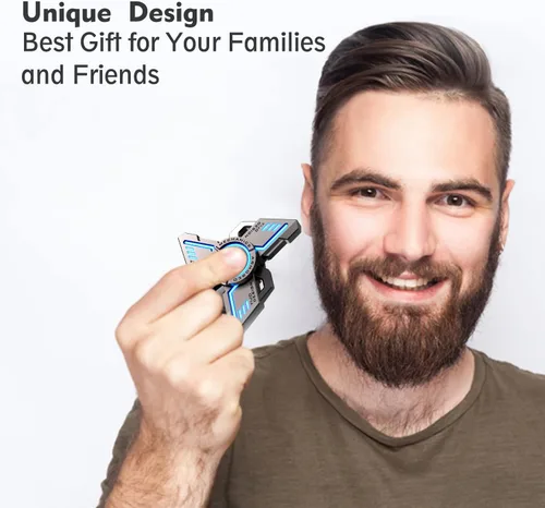 Miniatura 5 de INNÔPLUS Fidget Spinner, Fidget Spinners Cool, Fidget Spinners para adultos, juguete para aliviar el estrés, la ansiedad y el TDAH, Fidget Light Up