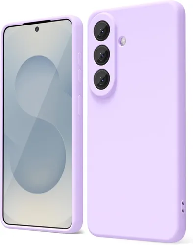 Miniatura 291 de oakxco Funda para teléfono Samsung Galaxy S21 Ultra con agarre de silicona líquida, bonita funda delgada y delgada de goma suave de TPU lisa