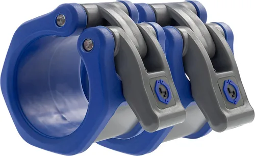 Miniatura 16 de Lock-Jaw HEX - abrazadera olímpica de 50 mm/2 pulgadas, de liberación rápida (AZUL CLARO)