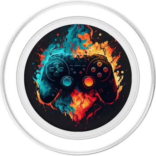 Miniatura 2 de Controlador de videojuegos para jugadores para un divertido y genial adolescente niño niña PopSockets MagSafe PopGrip para iPhone