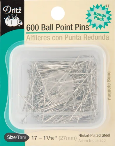 Miniatura 10 de Dritz 39 pines de punta de bola, 1-1/16 pulgadas (175 unidades)
