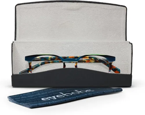 Miniatura 6 de eyebobs - Boardroom Gafas de lectura premium para hombres y mujeres Marco cuadrado para caras promedio Disponibles en 0.0x - 4.0x