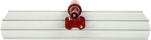 Miniatura 9 de Bull Herramientas de flotador de hormigón 35 x 8 "Red Round End Titanio-magnesio Aleación Hand Float Machine Concrete Cement Surface Smoothing Tool