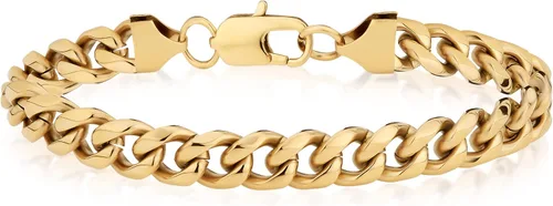 Miniatura 3 de LONDON FOG Curb Link Silver Plated 8 Inch Unisex Bracelet For Him and Her