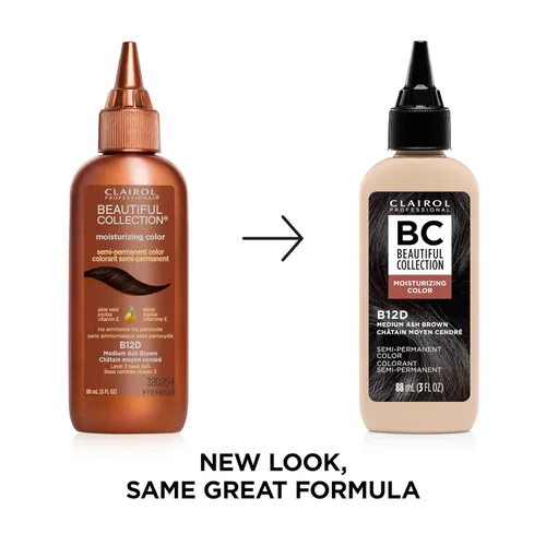 Miniatura 2 de Clairol Professional Beautiful Collection Semi-Permanent Hair Color with Zero Damage for All Hair Textures Packaging May Vary 12D castaño ceniza