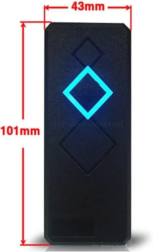 Miniatura 5 de Cerradura de huelga eléctrica completa TCP/IP red de control de acceso de una sola puerta Kits de sistema con fuente de alimentación de metal de 110
