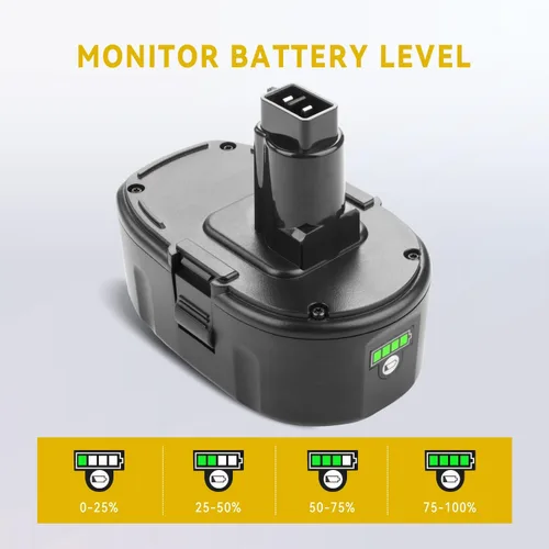 Miniatura 5 de Batería de iones de litio de repuesto de 7.0Ah para Dewalt 18V DC9096 DC9098 DC9099 DC9180 DC9181 DC9182 DE9039 DE9095 DE9096 DE9098 DE9503 DW9095
