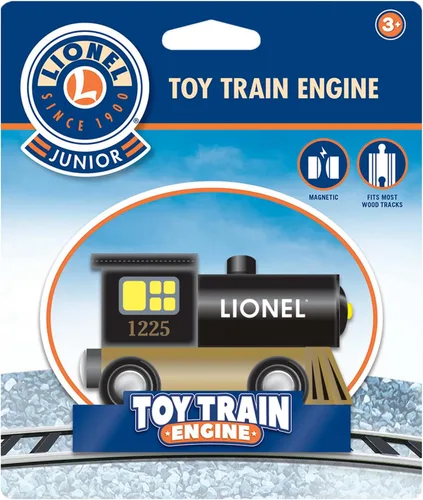 Miniatura 10 de MasterPieces Lionel Santa Fe Cargo - Juego de tren de madera de 3 piezas, con licencia oficial para niños y niños