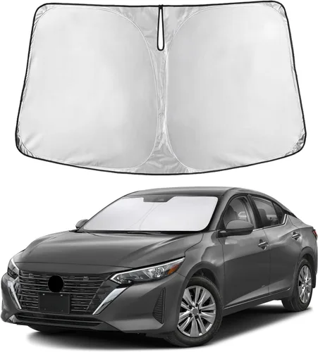 Miniatura 14 de Autovir Parasol para parabrisas Rivian R1S 2022-2024 2025 2026, parasol para ventana delantera, protección UV, bloqueador de calor, accesorios