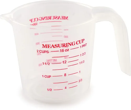 Norpro 2 Taza de medición de plástico, multicolor
